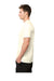 Next Level 4600 Mens Eco Short Sleeve Crewneck T-Shirt Natural Model Side