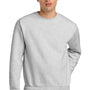 Jerzees Mens Super Sweats NuBlend Pill Resistant Fleece Crewneck Sweatshirt - Ash Grey