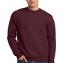 Jerzees Mens Super Sweats NuBlend Pill Resistant Fleece Crewneck Sweatshirt - Maroon