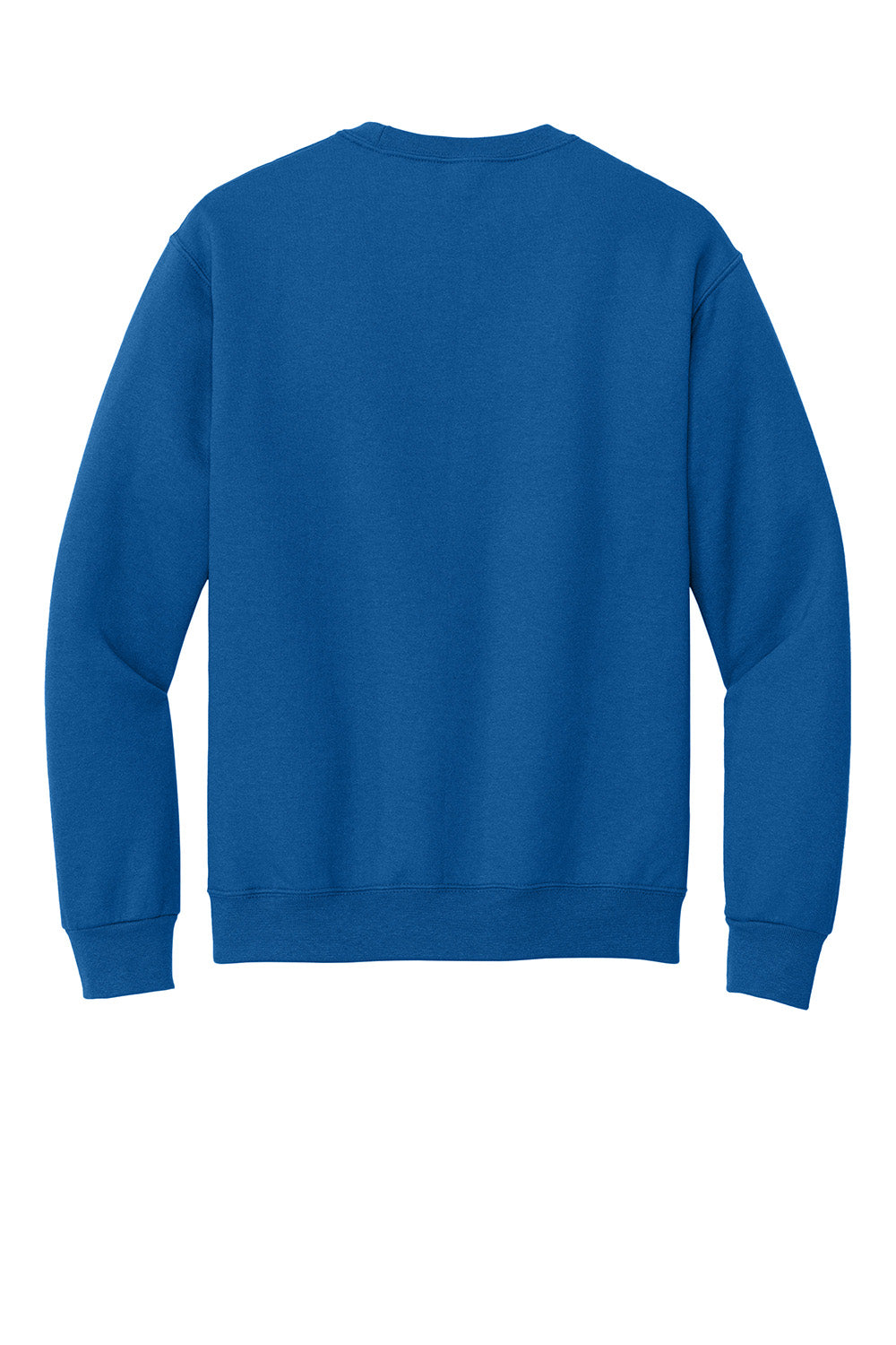 Jerzees 4662M/4662/4662MR Mens Super Sweats NuBlend Pill Resistant Fleece Crewneck Sweatshirt Royal Blue Flat Back