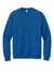 Jerzees 4662M/4662/4662MR Mens Super Sweats NuBlend Pill Resistant Fleece Crewneck Sweatshirt Royal Blue Flat Front