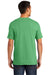 Port & Company PC099 Mens Beach Wash Short Sleeve Crewneck T-Shirt Guacamole Green Model Back