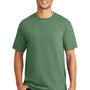 Port & Company Mens Beach Wash Short Sleeve Crewneck T-Shirt - Safari Green