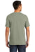 Port & Company PC099 Mens Beach Wash Short Sleeve Crewneck T-Shirt Walnut Model Back