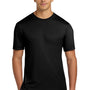 Hanes Mens Cool DRI FreshIQ Moisture Wicking Short Sleeve Crewneck T-Shirt - Black