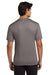 Hanes 4820 Mens Cool DRI FreshIQ Moisture Wicking Short Sleeve Crewneck T-Shirt Graphite Grey Model Back