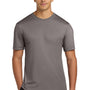 Hanes Mens Cool DRI FreshIQ Moisture Wicking Short Sleeve Crewneck T-Shirt - Graphite Grey