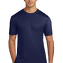 Hanes Mens Cool DRI FreshIQ Moisture Wicking Short Sleeve Crewneck T-Shirt - Navy Blue