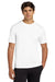 Hanes 4820 Mens Cool DRI FreshIQ Moisture Wicking Short Sleeve Crewneck T-Shirt White Model Front