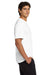 Hanes 4820 Mens Cool DRI FreshIQ Moisture Wicking Short Sleeve Crewneck T-Shirt White Model Side