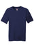 Hanes 4820 Mens Cool DRI FreshIQ Moisture Wicking Short Sleeve Crewneck T-Shirt Navy Blue Flat Front