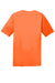 Hanes 4820 Mens Cool DRI FreshIQ Moisture Wicking Short Sleeve Crewneck T-Shirt Safety Orange Flat Back