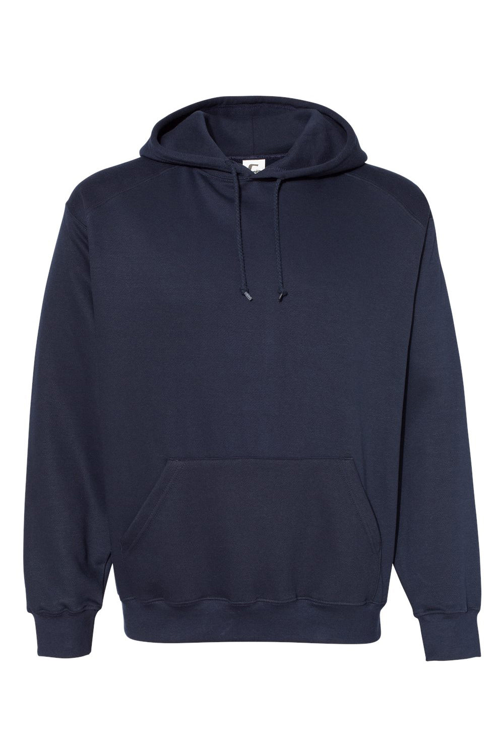 C2 Sport 5500 Mens Hooded Sweatshirt Hoodie Navy Blue Flat Front