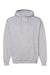 C2 Sport 5500 Mens Hooded Sweatshirt Hoodie Oxford Grey Flat Front