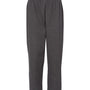 C2 Sport Mens Open Bottom Sweatpants w/ Pockets - Charcoal Grey - NEW