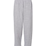 C2 Sport Mens Open Bottom Sweatpants w/ Pockets - Oxford Grey - NEW