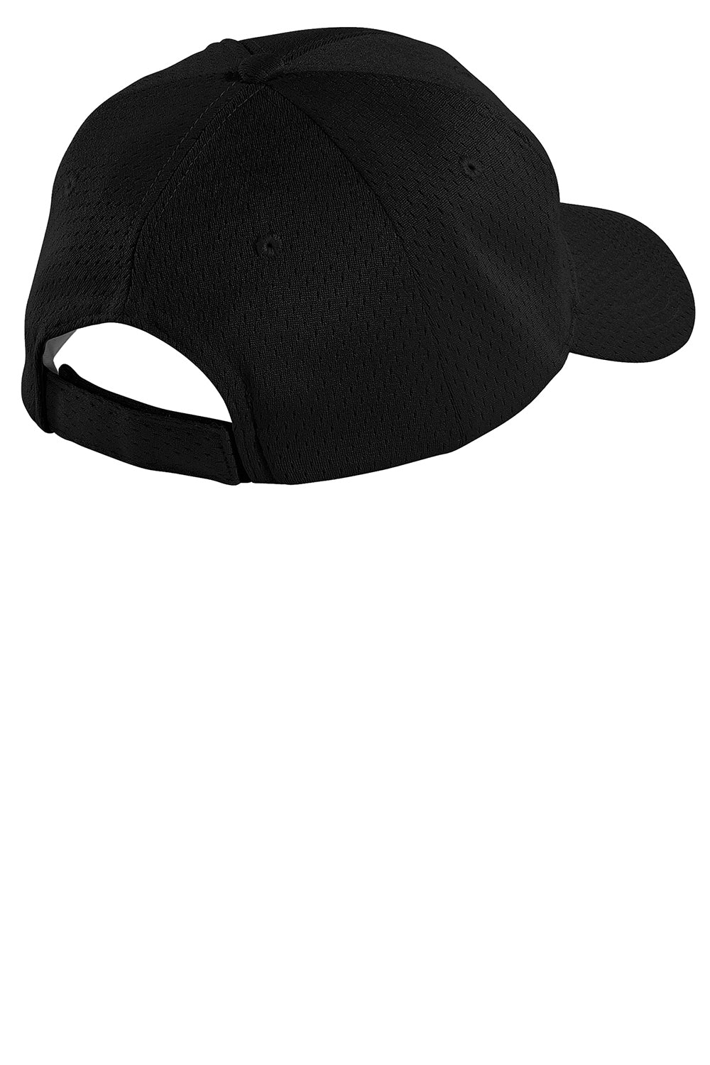 Port Authority YC833 Pro Mesh Adjustable Hat Black Flat Back