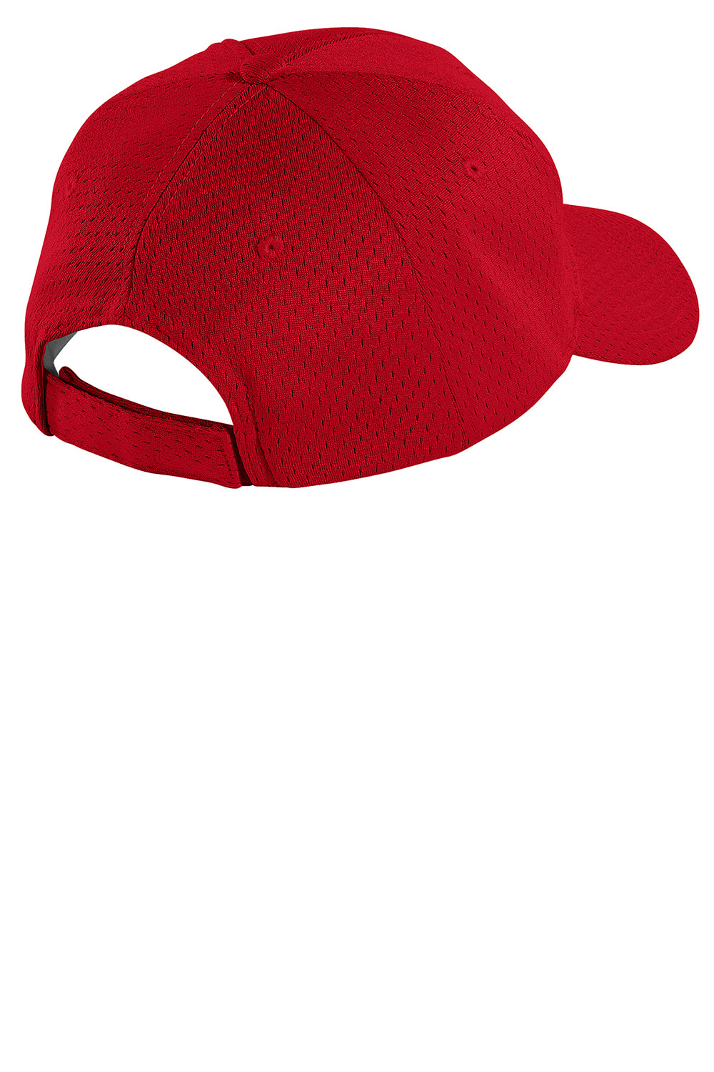 Port Authority YC833 Pro Mesh Adjustable Hat Red Flat Back