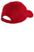 Port Authority YC833 Pro Mesh Adjustable Hat Red Flat Back