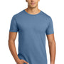 Hanes Mens Nano-T Short Sleeve Crewneck T-Shirt - Denim Blue