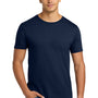 Hanes Mens Nano-T Short Sleeve Crewneck T-Shirt - Navy Blue