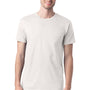 Hanes Mens Nano-T Short Sleeve Crewneck T-Shirt - Parchment