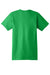 Hanes 4980 Mens Nano-T Short Sleeve Crewneck T-Shirt Kelly Green Flat Back