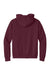 Jerzees 4997M/4997/4997MR Mens Super Sweats NuBlend Pill Resistant Fleece Hooded Sweatshirt Hoodie w/ Pouch Pocket Maroon Flat Back