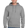 Jerzees Mens Super Sweats NuBlend Pill Resistant Fleece Hooded Sweatshirt Hoodie w/ Pouch Pocket - Oxford Grey