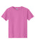 Gildan 5000B/G500B Youth Short Sleeve Crewneck T-Shirt Azalea Pink Flat Front