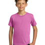 Gildan Youth Short Sleeve Crewneck T-Shirt - Azalea Pink