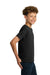 Gildan 5000B/G500B Youth Short Sleeve Crewneck T-Shirt Black Model Side