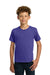 Gildan 5000B/G500B Youth Short Sleeve Crewneck T-Shirt Cobalt Blue Model Front