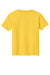 Gildan 5000B/G500B Youth Short Sleeve Crewneck T-Shirt Daisy Yellow Flat Back