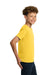 Gildan 5000B/G500B Youth Short Sleeve Crewneck T-Shirt Daisy Yellow Model Side