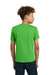 Gildan 5000B/G500B Youth Short Sleeve Crewneck T-Shirt Electric Green Model Back