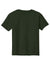 Gildan 5000B/G500B Youth Short Sleeve Crewneck T-Shirt Forest Green Flat Back