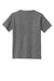 Gildan 5000B/G500B Youth Short Sleeve Crewneck T-Shirt Heather Graphite Grey Flat Back