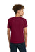 Gildan 5000B/G500B Youth Short Sleeve Crewneck T-Shirt Garnet Red Model Back