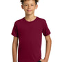 Gildan Youth Short Sleeve Crewneck T-Shirt - Garnet Red