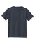 Gildan 5000B/G500B Youth Short Sleeve Crewneck T-Shirt Heather Navy Blue Flat Back