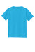 Gildan 5000B/G500B Youth Short Sleeve Crewneck T-Shirt Heather Sapphire Blue Flat Back