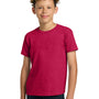 Gildan Youth Short Sleeve Crewneck T-Shirt - Heather Red