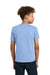 Gildan 5000B/G500B Youth Short Sleeve Crewneck T-Shirt Light Blue Model Back