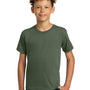 Gildan Youth Short Sleeve Crewneck T-Shirt - Military Green