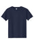 Gildan 5000B/G500B Youth Short Sleeve Crewneck T-Shirt Navy Blue Flat Front