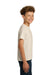 Gildan 5000B/G500B Youth Short Sleeve Crewneck T-Shirt Natural Model Side