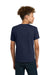 Gildan 5000B/G500B Youth Short Sleeve Crewneck T-Shirt Navy Blue Model Back