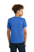 Gildan 5000B/G500B Youth Short Sleeve Crewneck T-Shirt Neon Blue Model Back