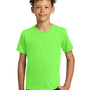 Gildan Youth Short Sleeve Crewneck T-Shirt - Neon Green